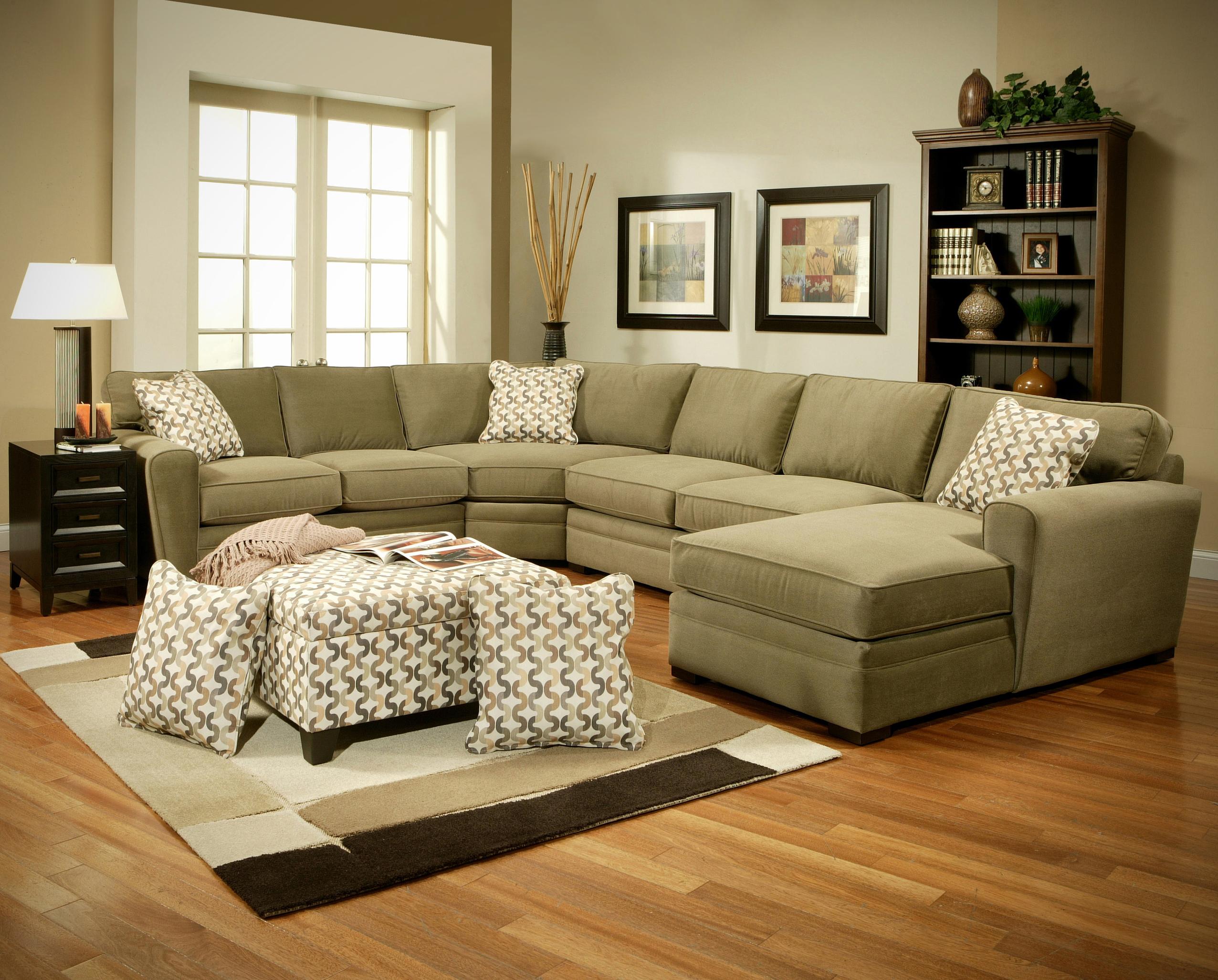 Jonathan Louis Choices Artemis 4 Piece Sectional with Upholstered